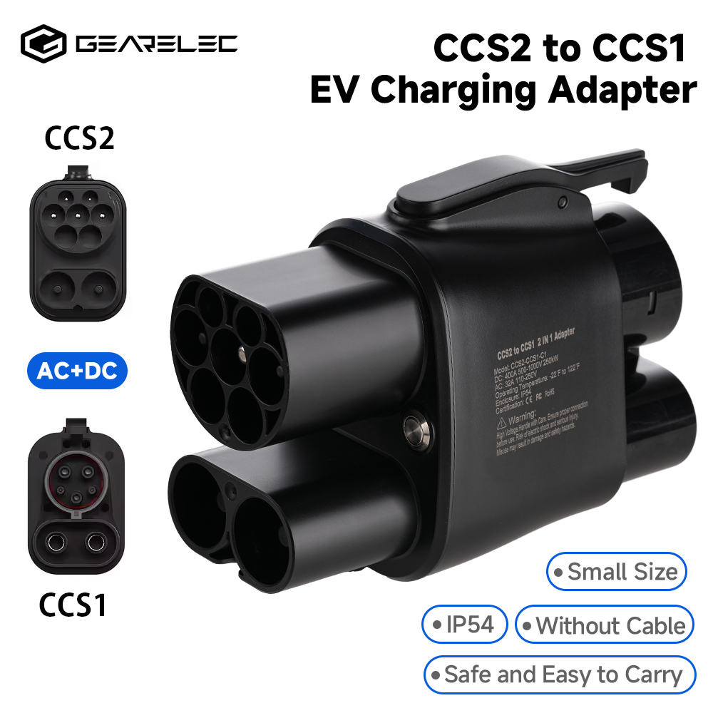 GEARELEC CCS2 to CCS1 Adapter  - Ccs2 To Ccs1 Fast Charge Adapter 250Kw 评论和价格