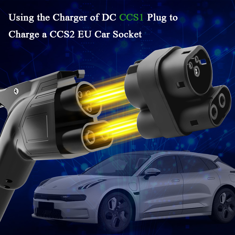 Kolanky 250A CCS1 To CCS2 EV C - Ccs2 To Ccs1 Fast Charge Adapter 250Kw 评论和价格