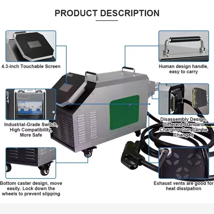 Home Use Mobile DC EV Charger  - Portable Dc Fast Charger 20Kw Ccs2 评论和价格