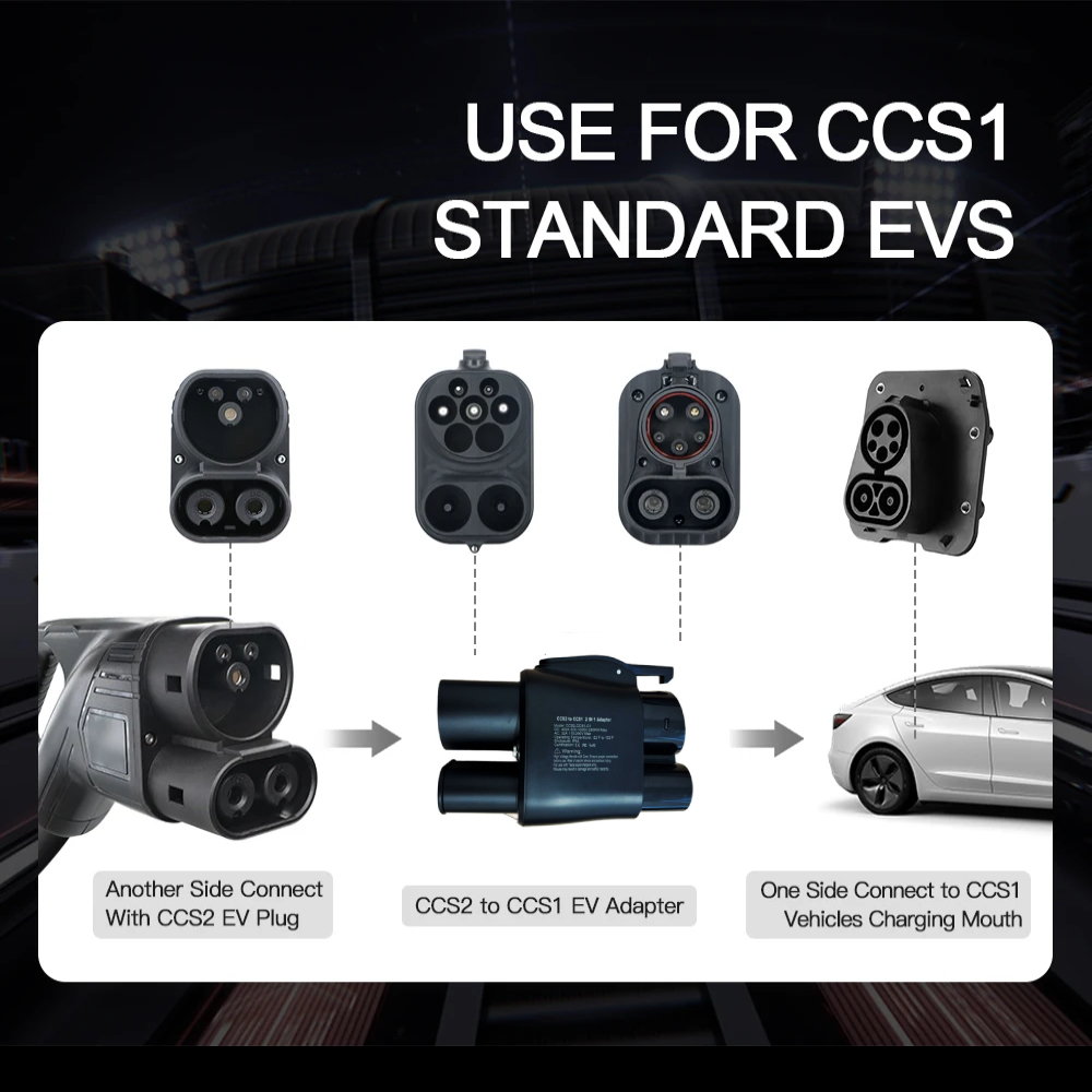 EV Adapter CCS2 to CCS1 DC AC  - Ccs2 To Ccs1 Fast Charge Adapter 250Kw 评论和价格