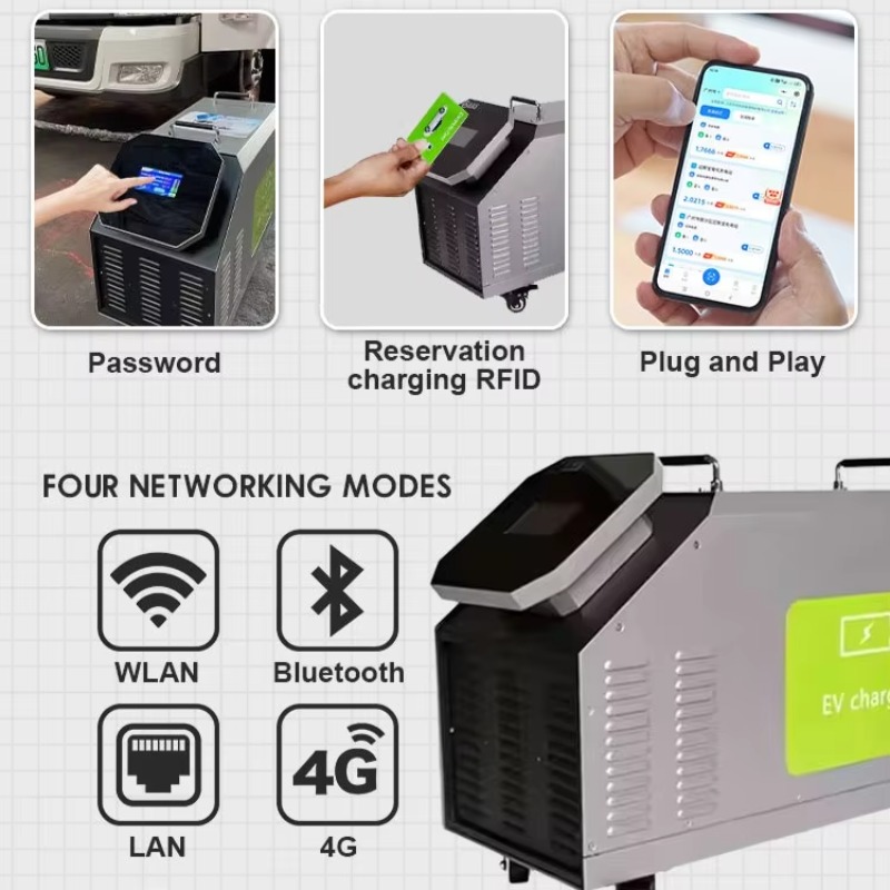 Home Use Mobile DC EV Charger  - Portable Dc Fast Charger 20Kw Ccs2 评论和价格